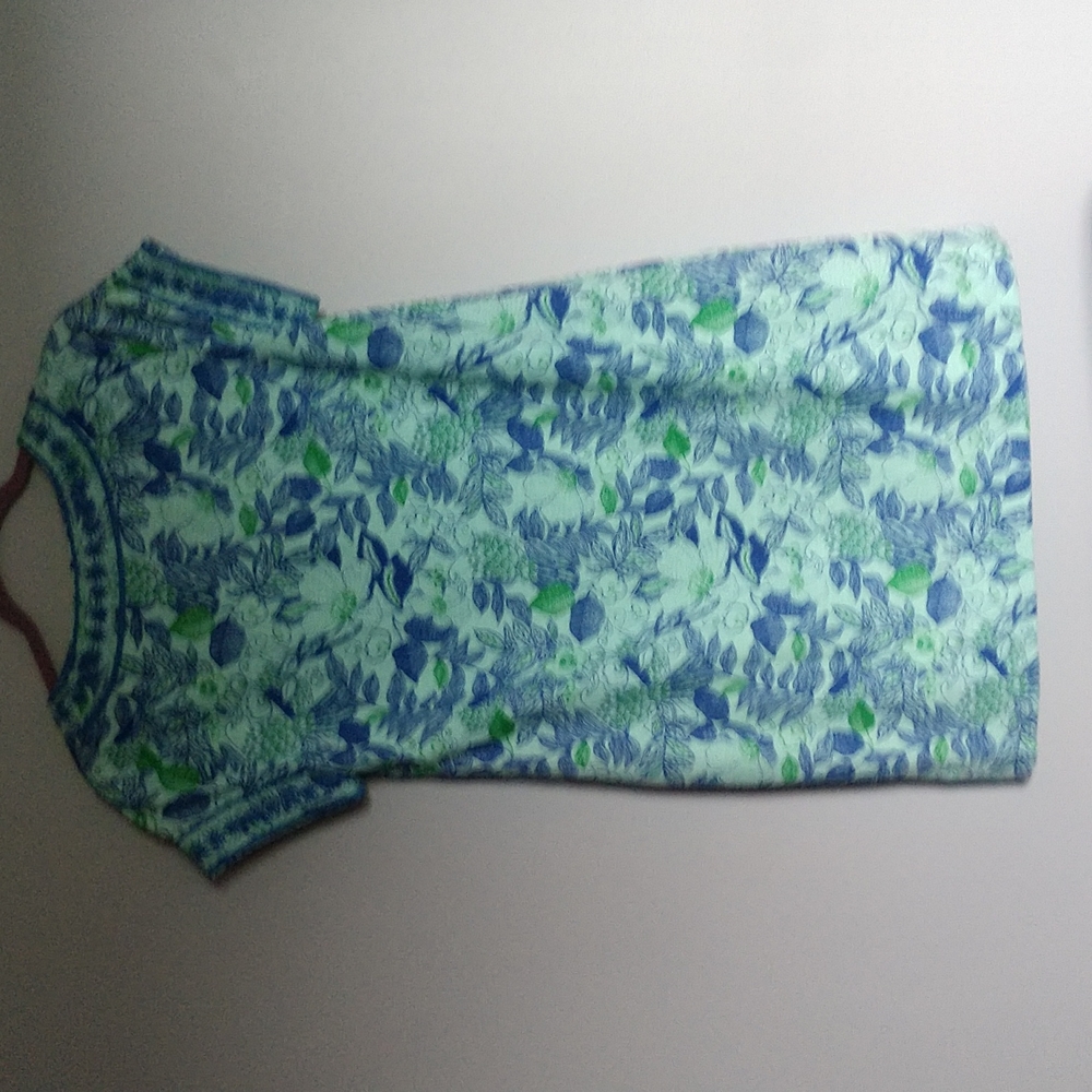 Vineyard Vines Cordia Floral Tunic linen/cotton, lined Dress NWT - Picture 4 of 6